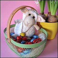 Product afbeelding Samuel mandje Samuel Schaap patroon