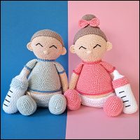Product afbeelding Baby amigurumi Baby patroon