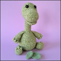 Product afbeelding Boris mini voorkant Boris de brachiosaurus combi