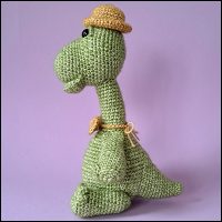 Product afbeelding Boris mini zijkant Boris de brachiosaurus combi