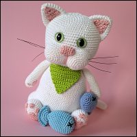 Product afbeelding kat schuin Kat patroon
