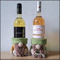 Product afbeelding gnome plantenpotjes wijn Gnomes (planten)pot patroon