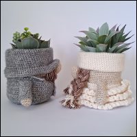 Product afbeelding gnome bruidspaar zijkant Gnomes bruidspaar (planten)pot patroon