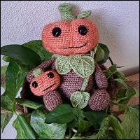 Product afbeelding poepoe de pompoen plant Poepoe de pompoen patroon
