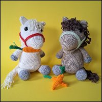 Product afbeelding paarden voorkant Paard (van Sinterklaas) patroon