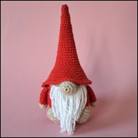 Product afbeelding gnome klein voorkant Kleine gnome patroon