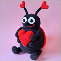 Product afbeelding lieveheersbeestje schuin Liefdeheersbeestje patroon