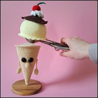 Product afbeelding Ik schep ijs Mix & match ijsje patroon