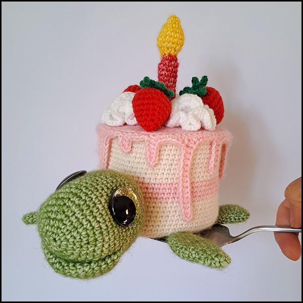 Verjaardag schildpad patroon