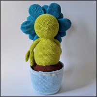 Product afbeelding Fleur de bloem achterkant Fleur de bloem patroon