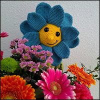 Product afbeelding Fleur de bloem met bloemen Fleur de bloem patroon