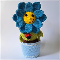 Product afbeelding Fleur de bloem voorkant Fleur de bloem patroon