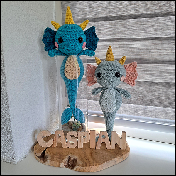 Caspian het zeewezen patroon