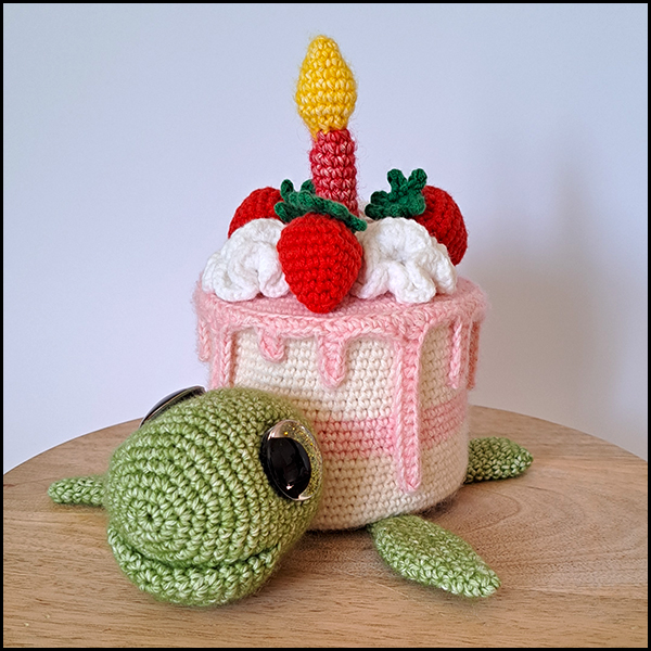 Verjaardag schildpad patroon