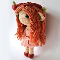Product afbeelding Elf Elodie zijkant Elf Elodie patroon